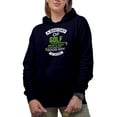 thumbnail image 1 of A Bad Day of Golf Beats Any Good Day at Work with Clubs, Golf Player, Golfing or Golfer Themed Merch Gift, Navy Blue Hooded Sweatshirt or Hoodie, Small, 1 of 5