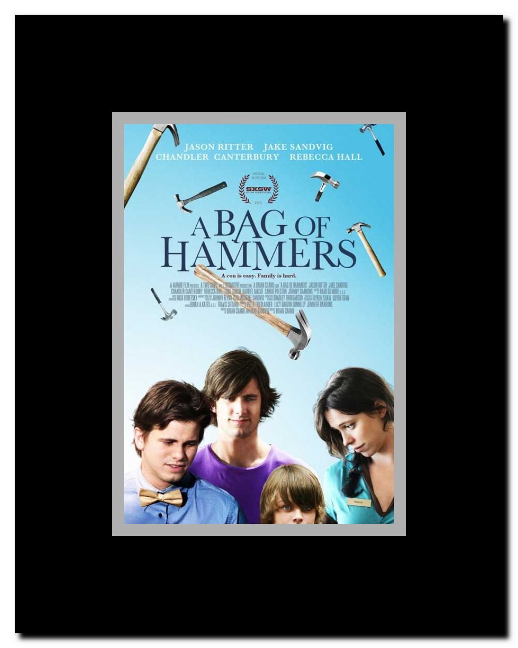 A Bag of Hammers Framed Movie Poster