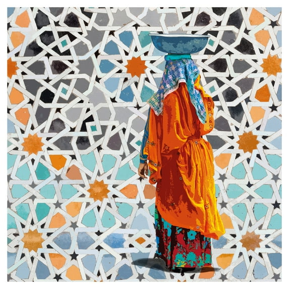 A Balanced Walk by Mark Chandon Canvas Art Print