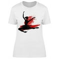 thumbnail image 1 of A Ballet Dancer Dances T-Shirt Women -Image by Shutterstock, Female Medium, 1 of 2