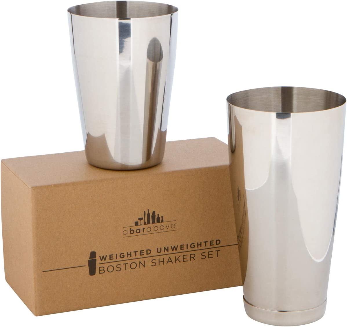 https://i5.walmartimages.com/seo/A-Bar-Above-Professional-Boston-Shakers-Set-18oz-Weighted-Unweighted-Cocktail-Shaker-For-Bartenders-Pro-Made-Premium-Stainless-Steel-304-Essential-To_8bca55ec-e581-490e-8477-1ac2de0833f6.6565e8c22e98d14e10cc3b8668aada6a.jpeg