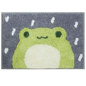 A+ Bath Mat Cute Shower Rug, Luxury Shaggy High Absorbent and Anti Slip, Machine Washable ,Bath Room