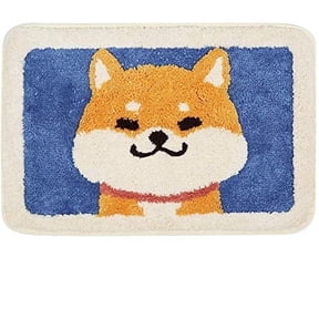A+ Bath Mat Cute Shower Rug, Luxury Shaggy High Absorbent and Anti Slip, Machine Washable ,Bath Room