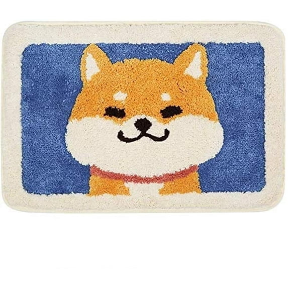 A+ Bath Mat Cute Shower Rug, Luxury Shaggy High Absorbent and Anti Slip, Machine Washable ,Bath Room