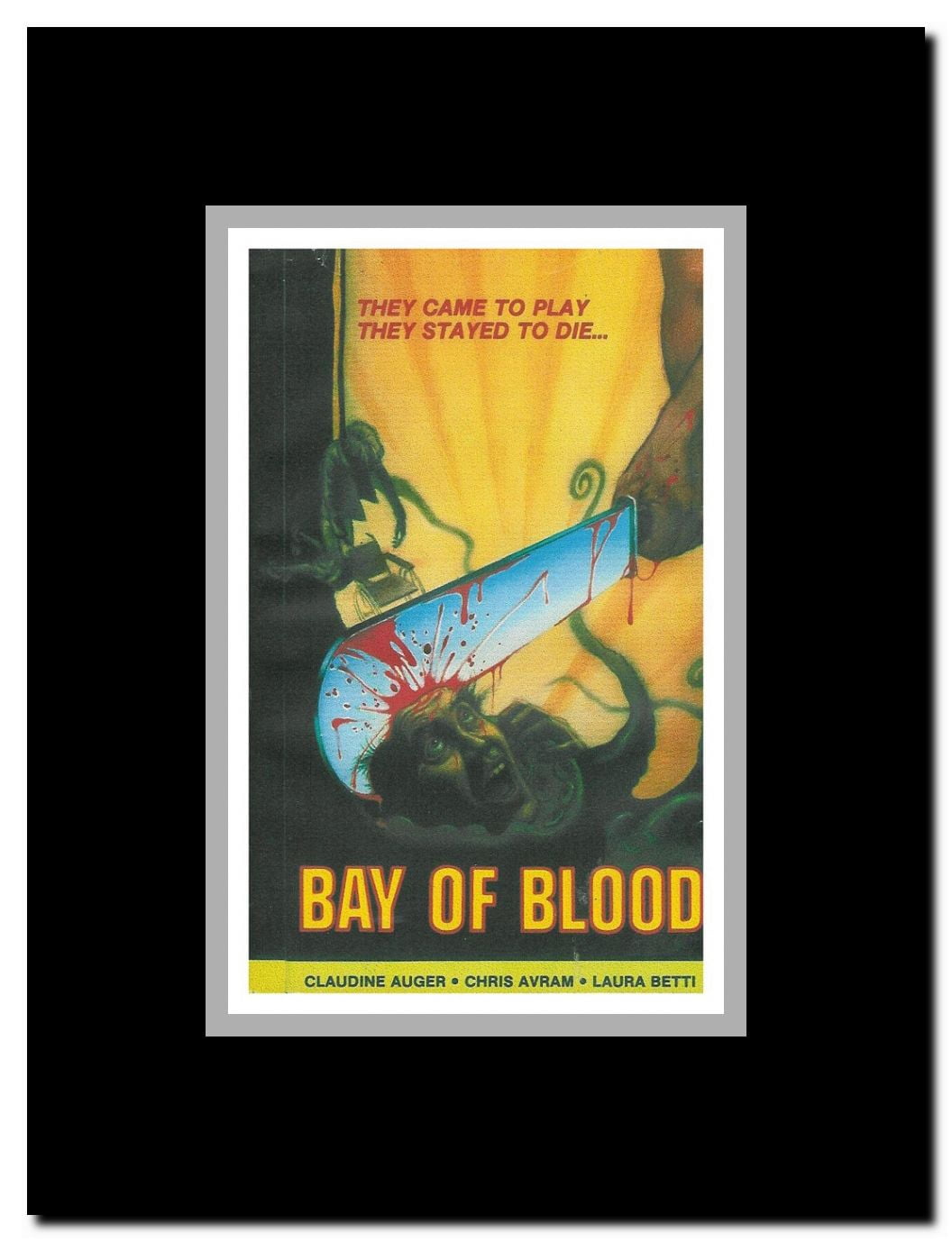 A Bay of Blood Framed Movie Poster