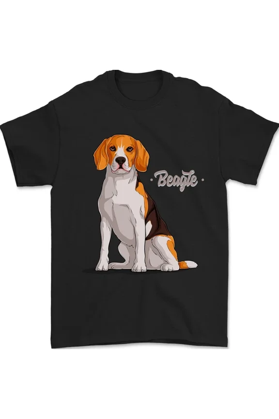 A Beagle Dog Illustration T-Shirt