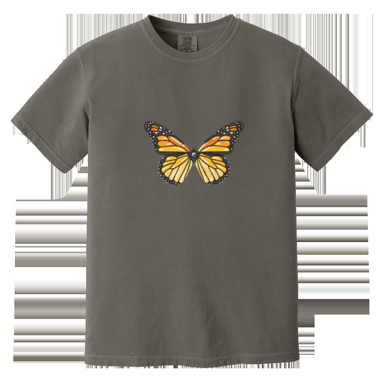 A Beautiful And Simple Butterfly Nature Graphic Comfort Color TShirt