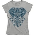 thumbnail image 1 of A Beautiful Fancy Nature Elephant Head Animal Lover Women's T-Shirt, 1 of 4
