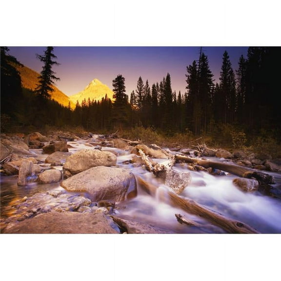 A Beautiful Mountain Stream Poster Print