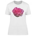 thumbnail image 1 of A Beautiful Pink Rose T-Shirt Women -Image by Shutterstock, Female x-Large, 1 of 2
