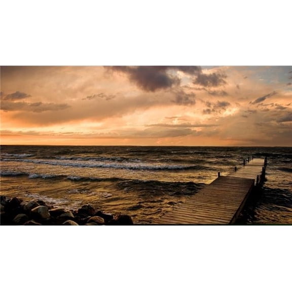 A Beautiful View Poster Print by Nathan Lau, 18 x 10