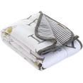 thumbnail image 1 of A-Bee-C Reversible Jersey Blanket - Charcoal - One Size, 1 of 7
