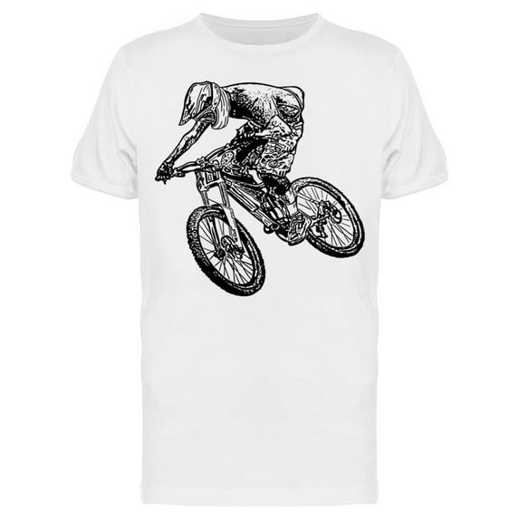 A Biker Racing T-Shirt Men -Image by Shutterstock, Male Medium