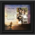 thumbnail image 1 of A Biker's Prayer, Gift for Motorcycle Riders, Inspirational Bike Picture Frame, 8x8, 6439, 1 of 6