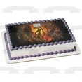 thumbnail image 1 of A Birthday Place Doom Eternal Monsters Edible Cake Topper, 1 of 4