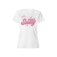 thumbnail image 1 of A Bit Salty Heart Design Women's T-shirt, 1 of 3