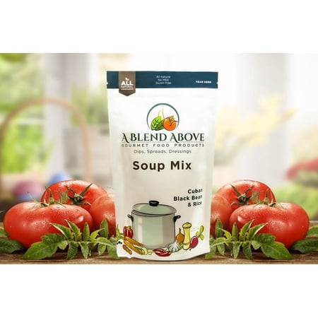 A Blend Above Cuban Black Bean and Rice Soup Mix - 9.10 oz Packet