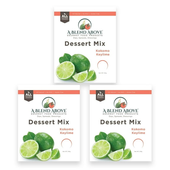 A Blend Above Key Lime No-Bake Dessert Mix, 3 Pack, Gluten-Free