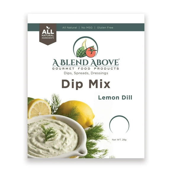 A Blend Above Gluten-Free Lemon Dill Dip Mix, 3 Pack
