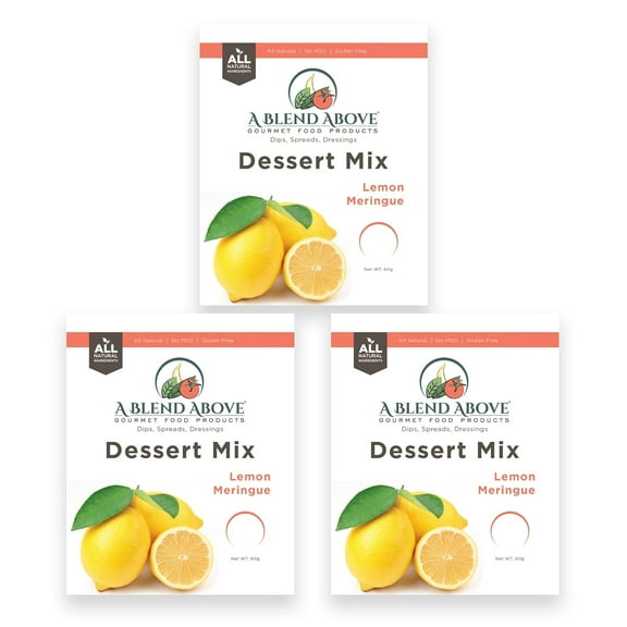 A Blend Above Lemon Meringue No-Bake Dessert Mix, 3 Pack, Gluten-Free