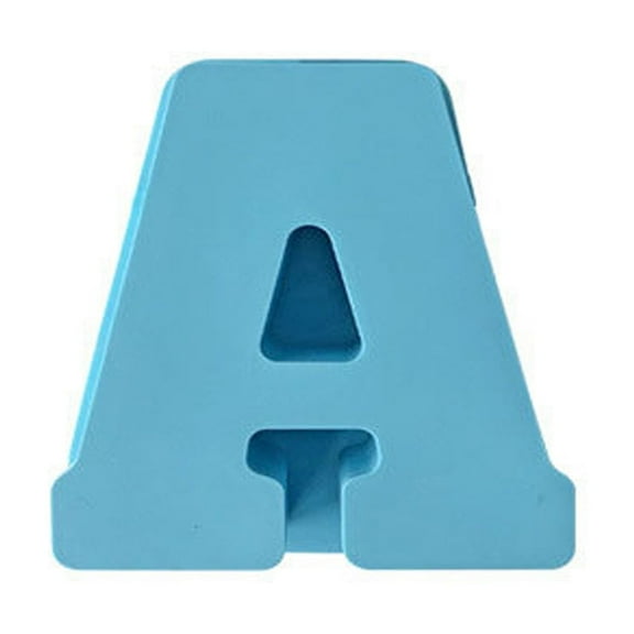 A Blue Silicone Letter Cake Pan Set 26 English Alphabet Molds For Baking And Decorating Homemade Treats