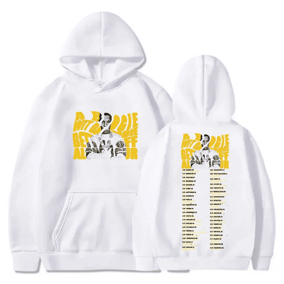 A Boogie wit da Hoodie Better Off Alone Tour Hoodies New Logo Merch Pullovers Women Men Fashion Casual Sweatshirts