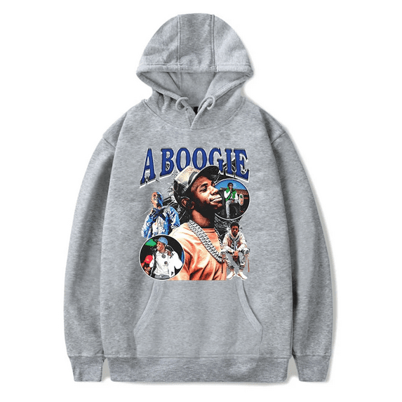 A Boogie wit da Hoodie Rapper Hoodies Merch pop graphics Unisex long sleeves Trendy Casual Streetwear