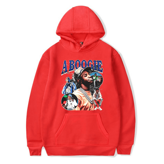 A Boogie wit da Hoodie Rapper Hoodies Merch pop graphics Unisex long sleeves Trendy Casual Streetwear