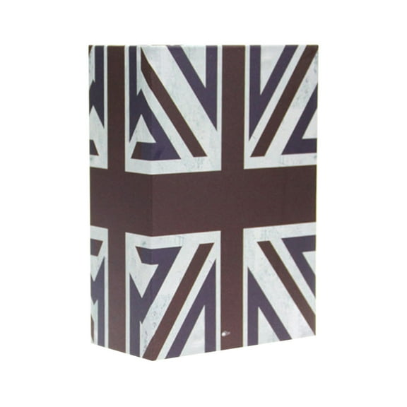 A Book Shaped Security Lock Box With Combination Lock For Storing Valuables And Important Documents Safely