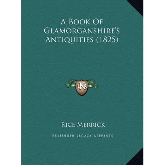 A Book of Glamorganshire's Antiquities (1825) Hardcover