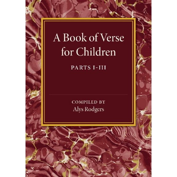 A Book of Verse for Children, (Paperback)