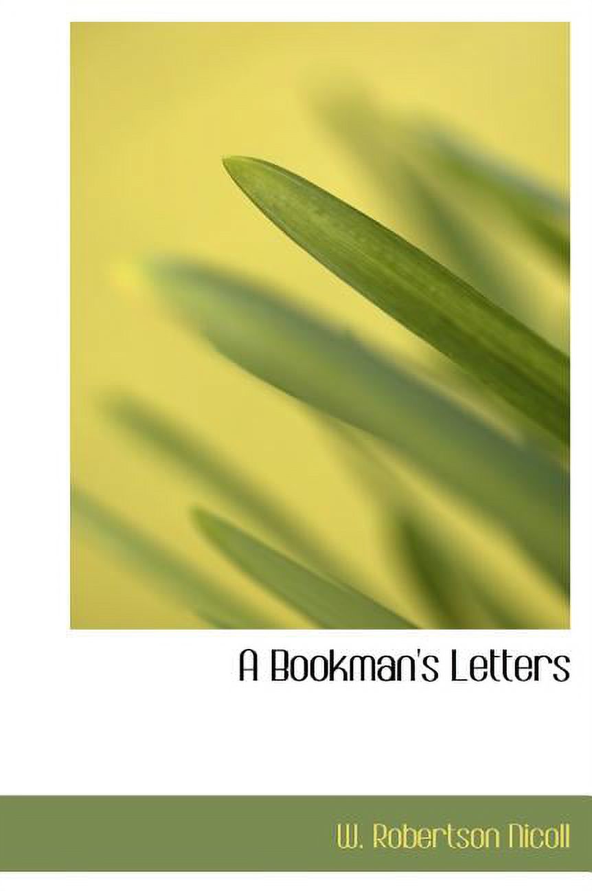 A Bookman's Letters (Hardcover)