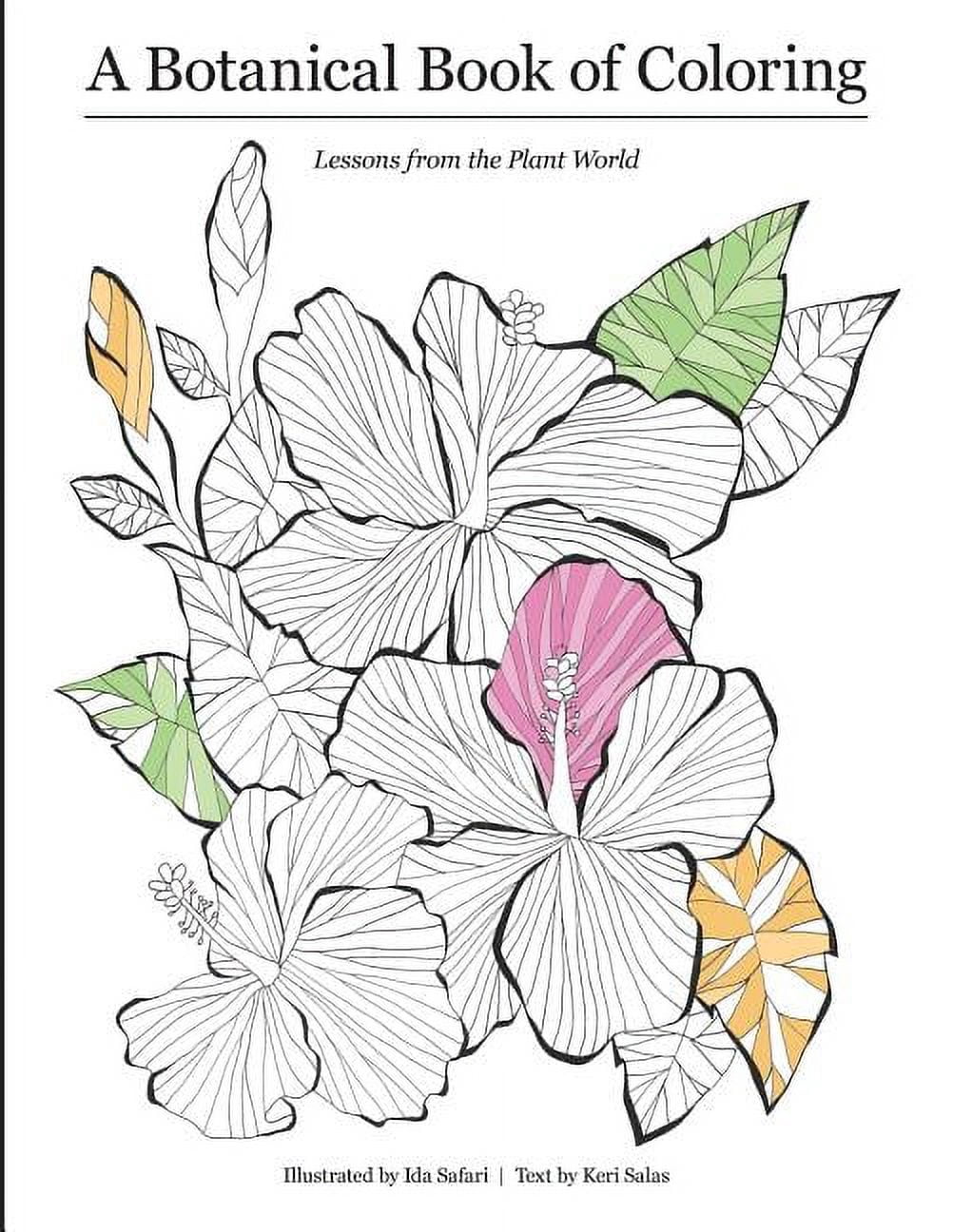 Safari for the Mind: A Botanical Book of Coloring (Paperback) - Walmart.com