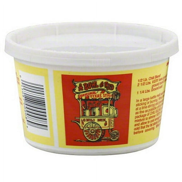A Bowl of Red Original Texas Style Chili Mix, 8 oz, (Pack of 12)