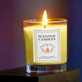 thumbnail image 1 of A Box Of Candles,Candle Sicilian Lemon Scented Classic 22Oz Large Jar Single Wick Candle Burns Over 110 Hours,Scented Candles, 1 of 5