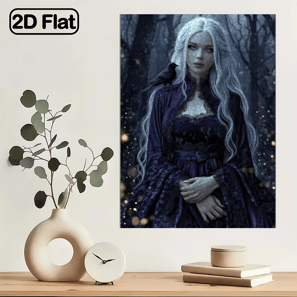 A Box of (1000pcs) Adult Puzzles, Character Landscape Theme, High Difficulty, Suitable for Adults, Family Entertainment, Home Decoration.29.4*19.6 in