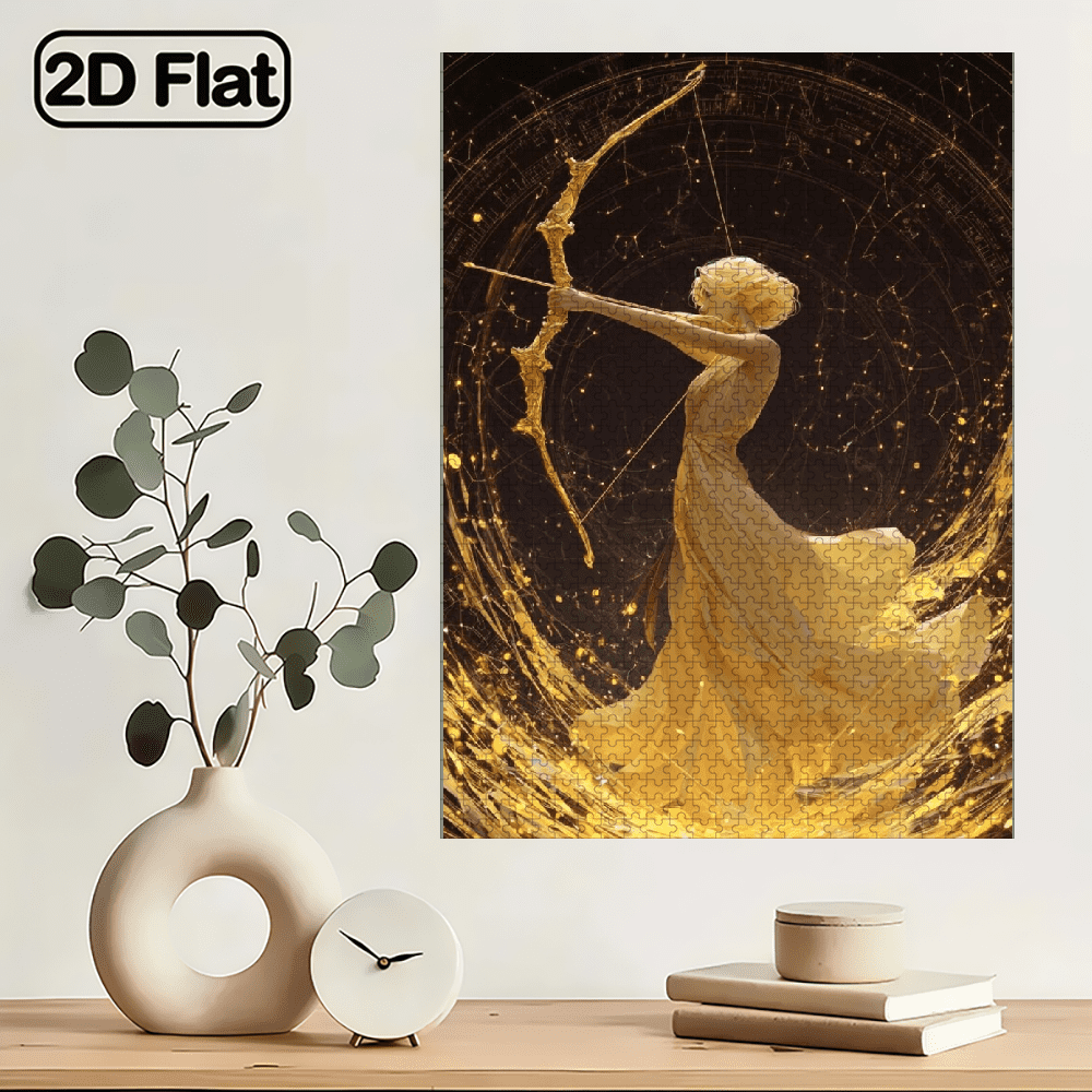 A Box of (1000pcs) Adult Puzzles, Character Landscape Theme, High Difficulty, Suitable for Adults, Family Entertainment, Home Decoration.29.4*19.6 in
