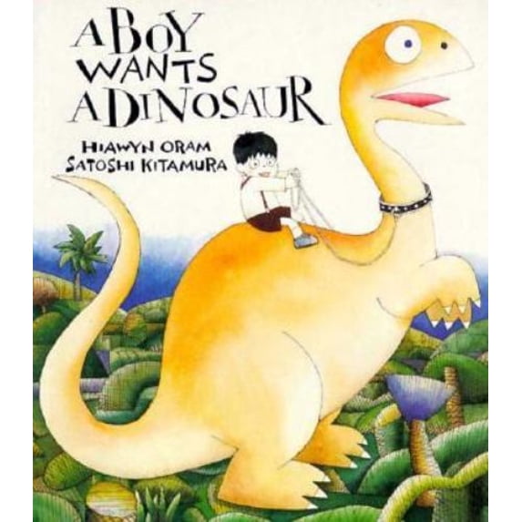 Pre-Owned A Boy Wants a Dinosaur (Paperback) 0374408890 9780374408893