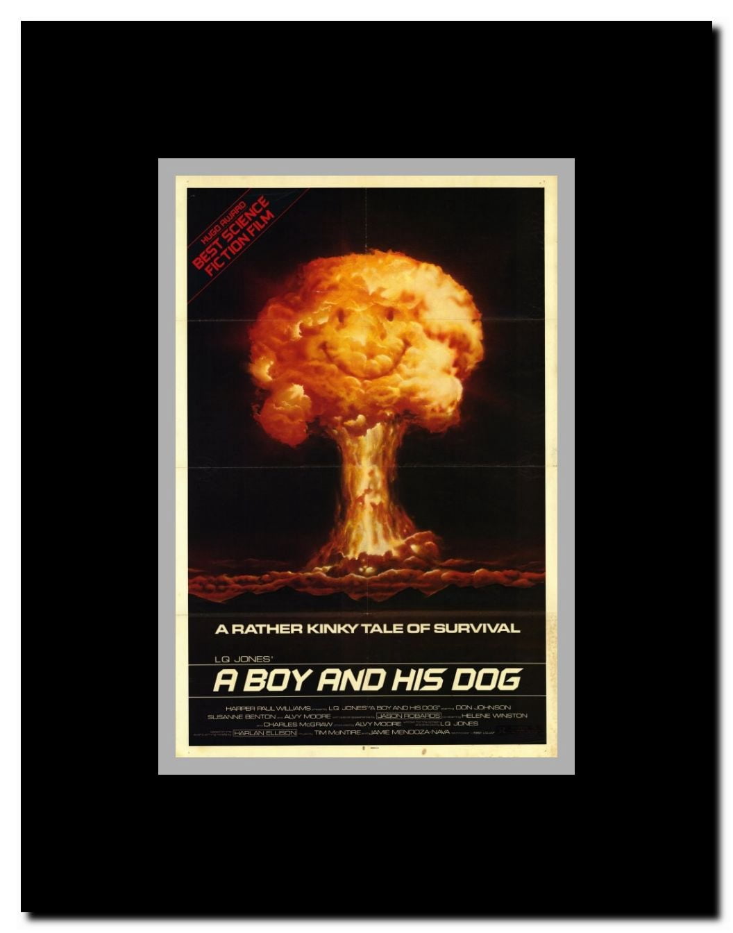 A Boy and His Dog Framed Movie Poster