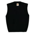 thumbnail image 1 of A+ Boys' Knit Sweater Vest Color: black Size: 18 - 20, 1 of 1