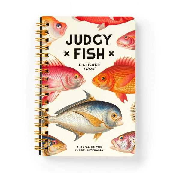 A Brass Monkey Sticker Book Judgy Fish Sticker Book, (Paperback)