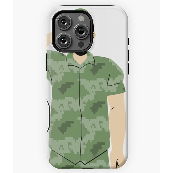 A Brave Soldier Military Phone Case for iPhone 16 15 14 13 12 11 Pro Max