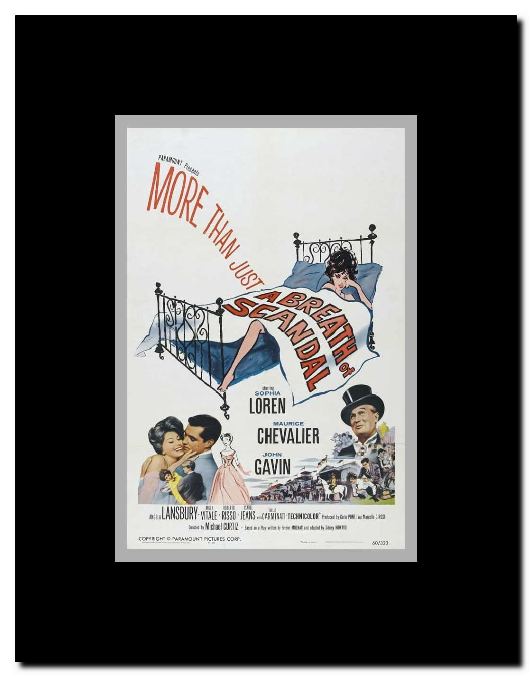 A Breath of Scandal Framed Movie Poster