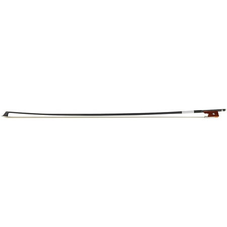 A. Breton AB-110BK Brazilwood Student Violin Bow, 4/4 Size, Black