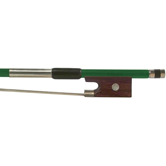 A. Breton AB-110GN Brazilwood Student Violin Bow, 4/4 Size, Green