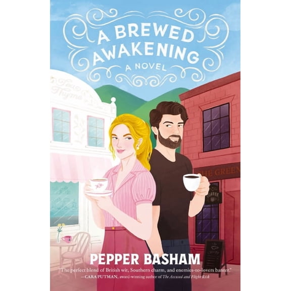 A Brewed Awakening: A Hilarious, Clean, Enemies-To-Lovers Rom-Com, (Paperback)