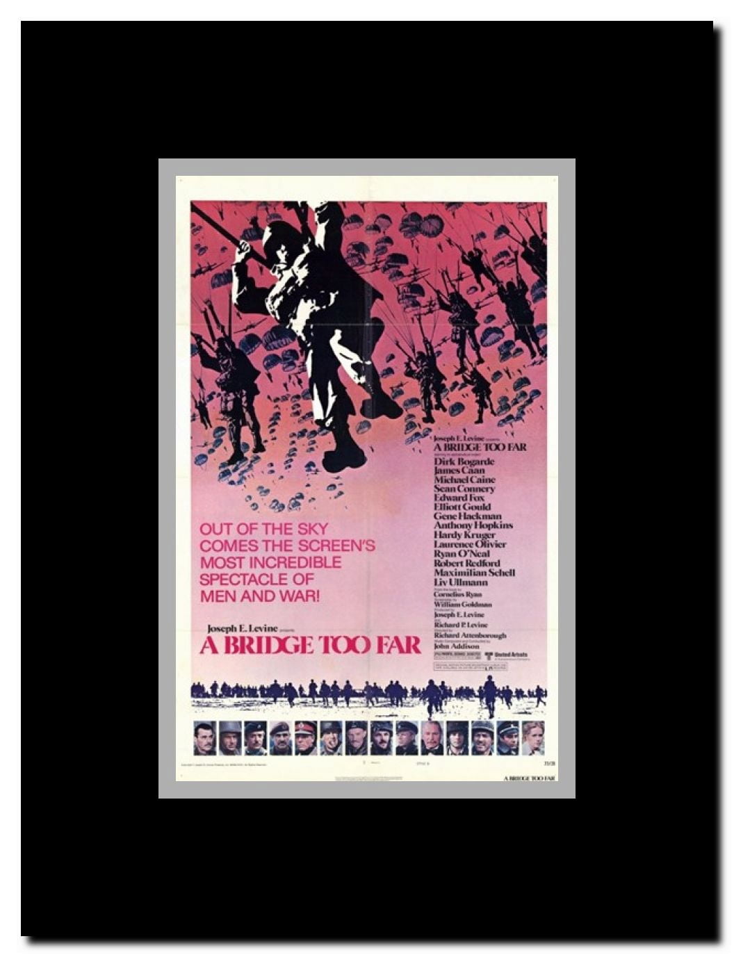 A Bridge Too Far Framed Movie Poster