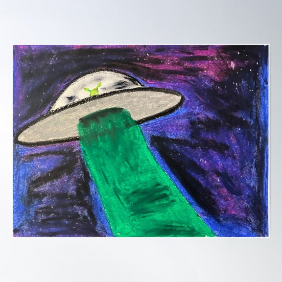 A Brief Visit Poster Wall Art, Modern Wall Decor For Living Room Bedroom, 8x12 UNFRAMED