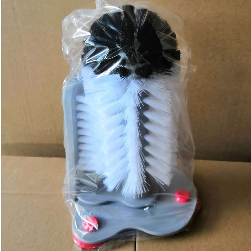 A Brush for Washing Bottles And a Glass Cleaning Device Equipped with a Suction Cup. Ideal for Commercial Applications, Kitchen Sinks, And Household