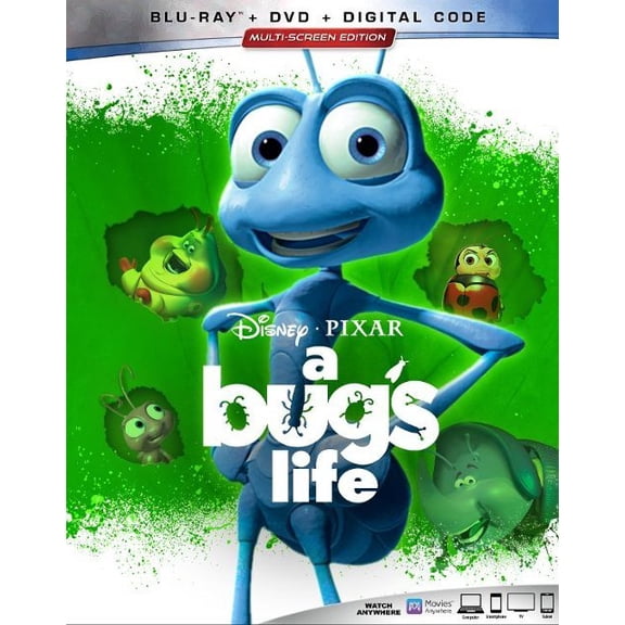A Bug's Life (Blu-ray + DVD + Digital Code)
